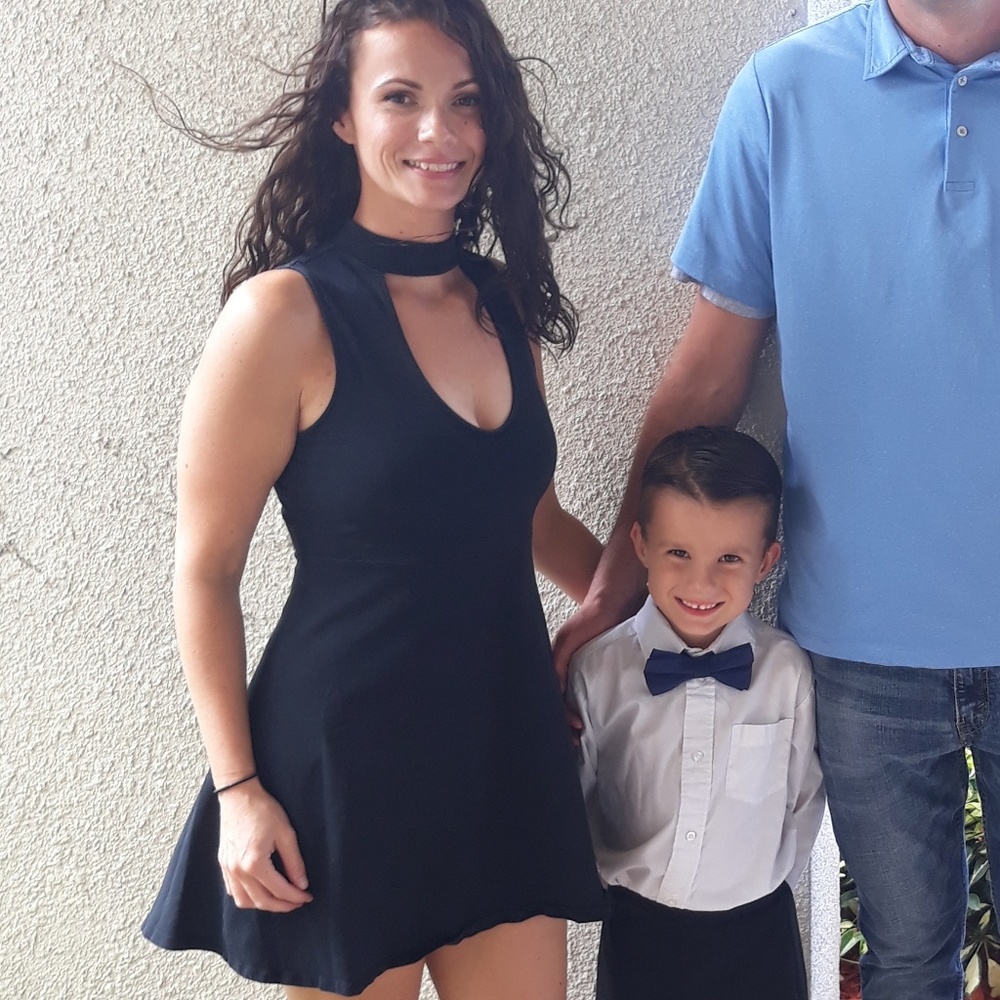 Black express dress